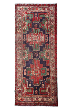 Ardabil Persian Rug, 125 x 257 cm
