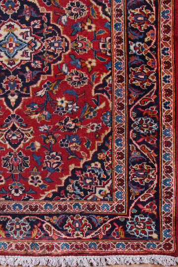 Kashan Persian Rug, 100 X 135 cm