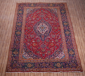 Kashan Persian Rug, 205 X 310 cm
