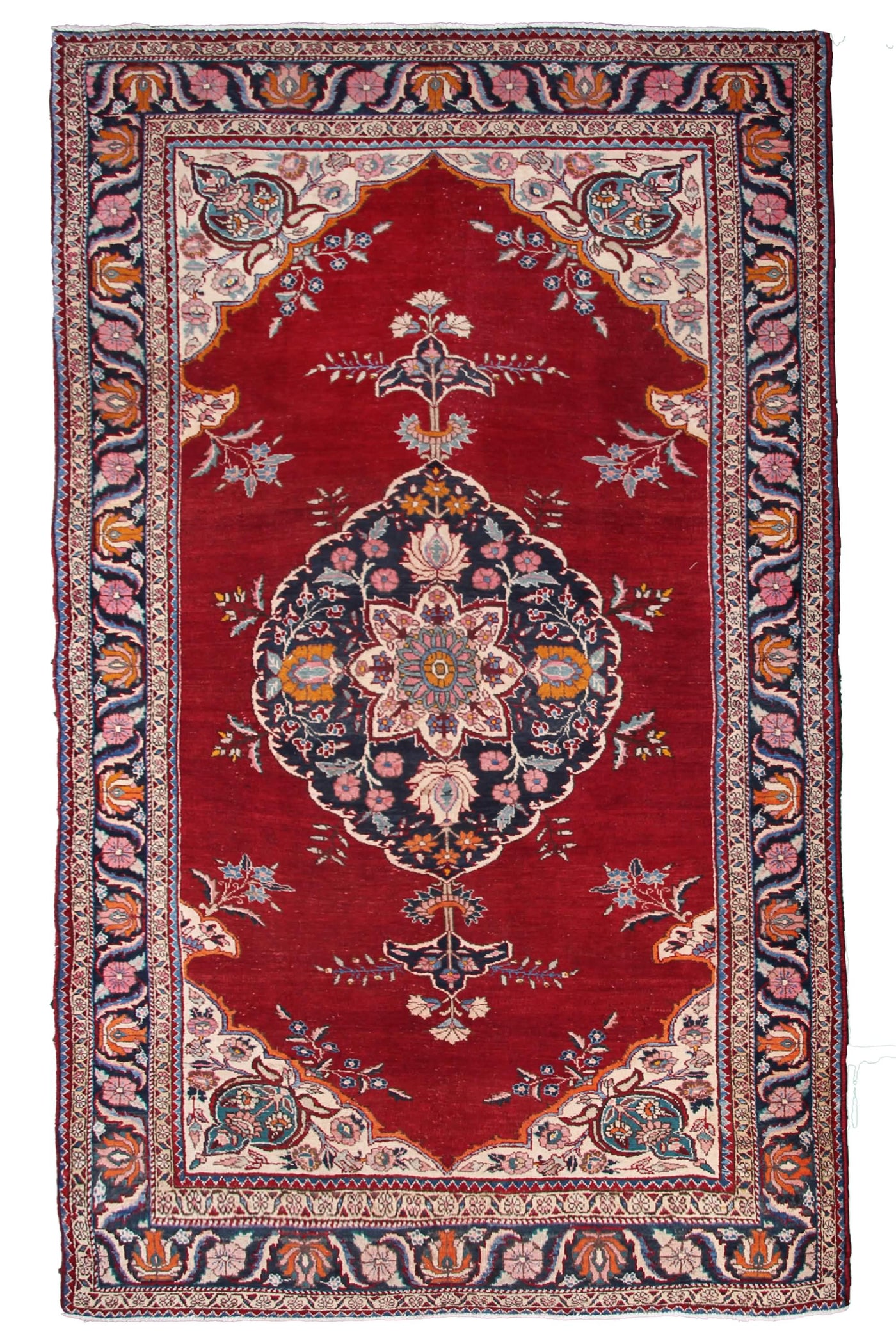Vintage Bakhtiari Persian Rug – Indigo Story