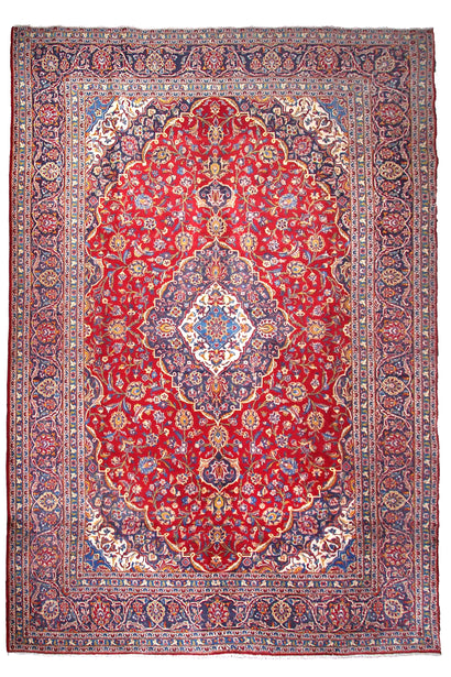 Kashan Persian Rug, 305 X 415 cm