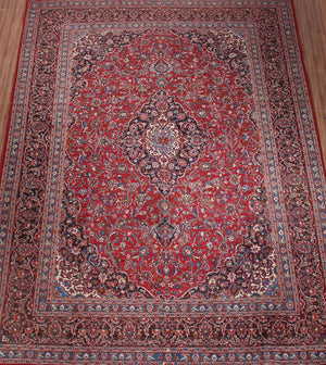 Mashad Persian Rug, 300 x 385 cm full rug view
