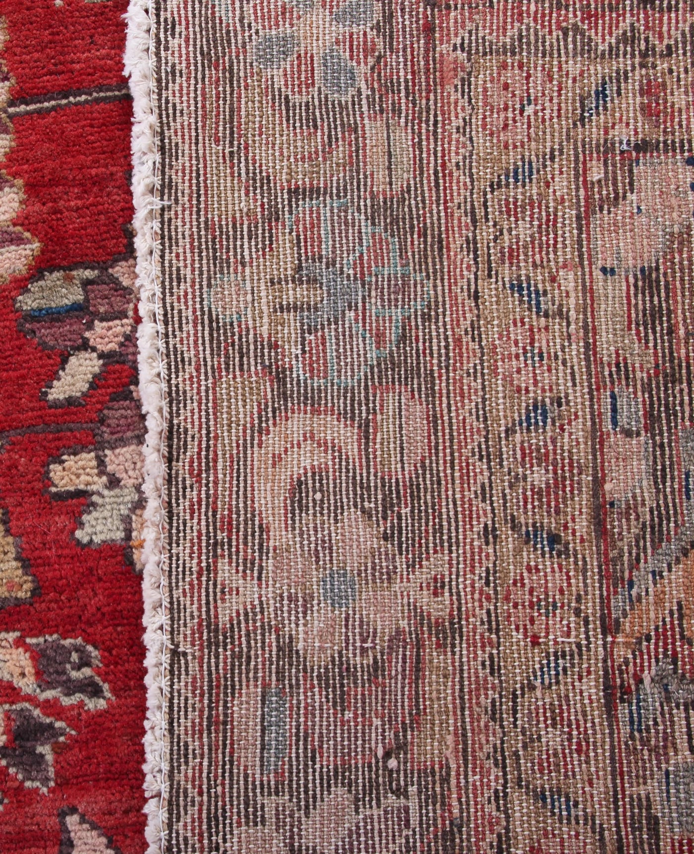 Vintage Lilian Persian Rug – Vermilion Blossom