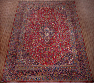 Mashad Persian Rug, 290 x 390 cm room view