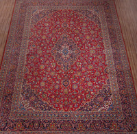 Mashad Persian Rug, 290 x 390 cm full rug view
