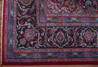 Kashmar Persian Rug, 250 x 348 cm border detail