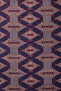 Turkmen Persian Rug, 136 x 186 cm