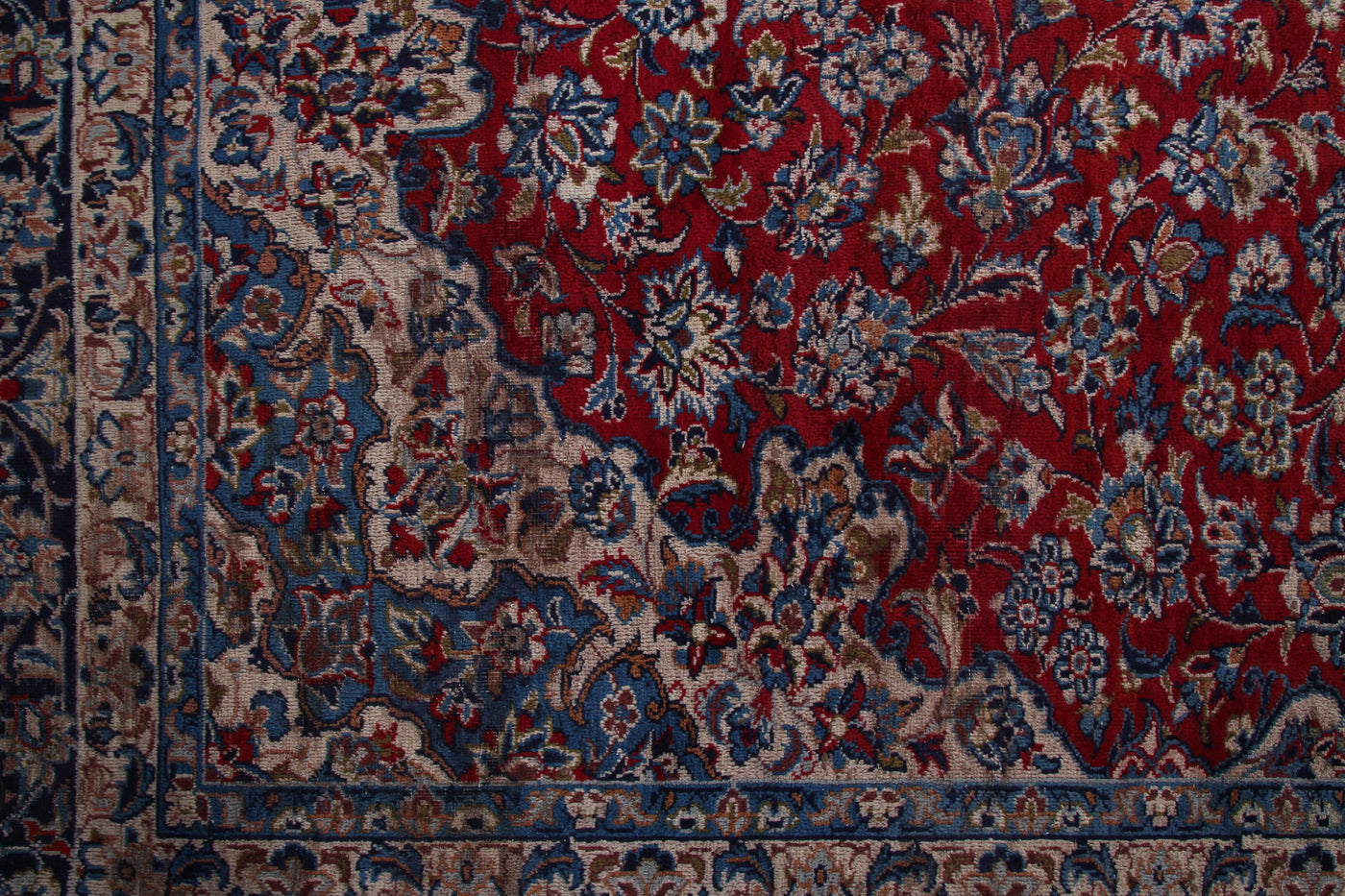 Vintage Najafabad Persian Rug – Sangria Caravan