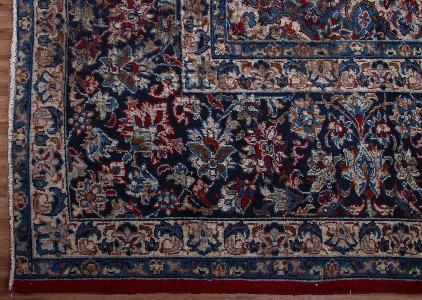 Vintage Najafabad Persian Rug – Sangria Caravan