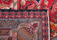 Kashmar Persian rug wool pile and weave