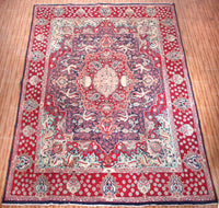 Kashmar Persian Rug – Crimson Herati