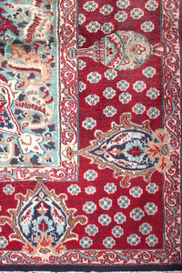 Kashmar Persian Rug – Crimson Herati