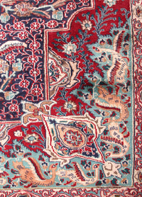 Kashmar Persian Rug – Crimson Herati