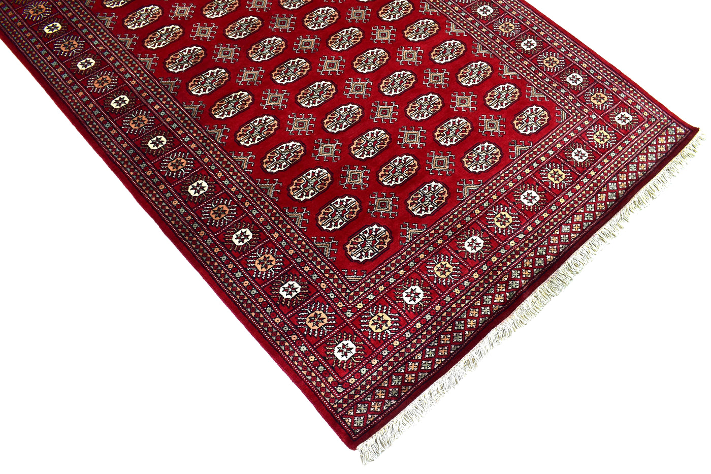 Bukhara Persian Rug – Carmine Lattice