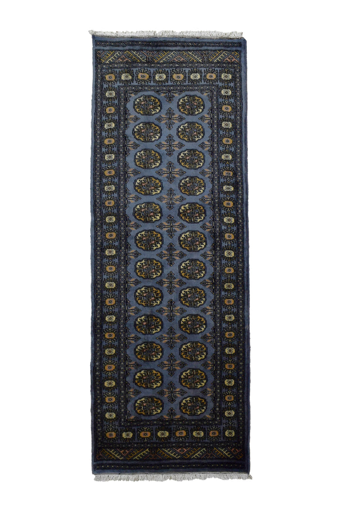 Bukhara Persian Runner – Sky Stripe