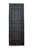 Bukhara Persian Runner, 78 x 194 cm (BUK-1234)