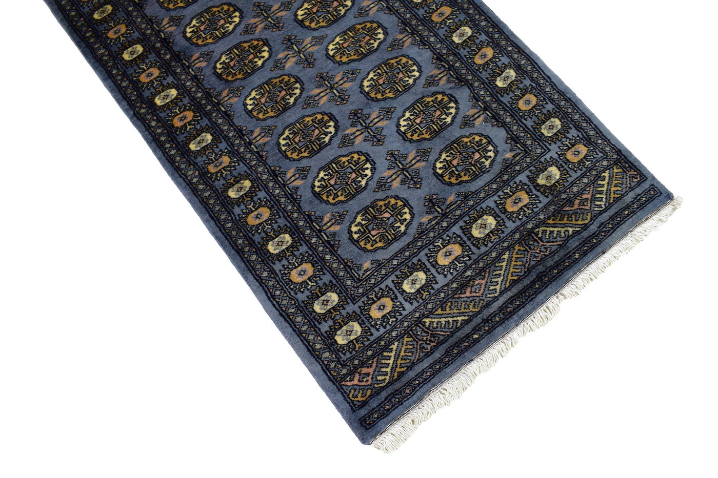 Bukhara Persian Runner – Sky Stripe