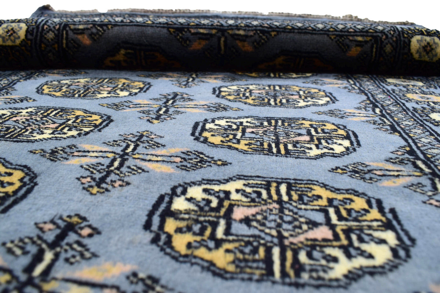 Bukhara Persian Runner – Sky Stripe