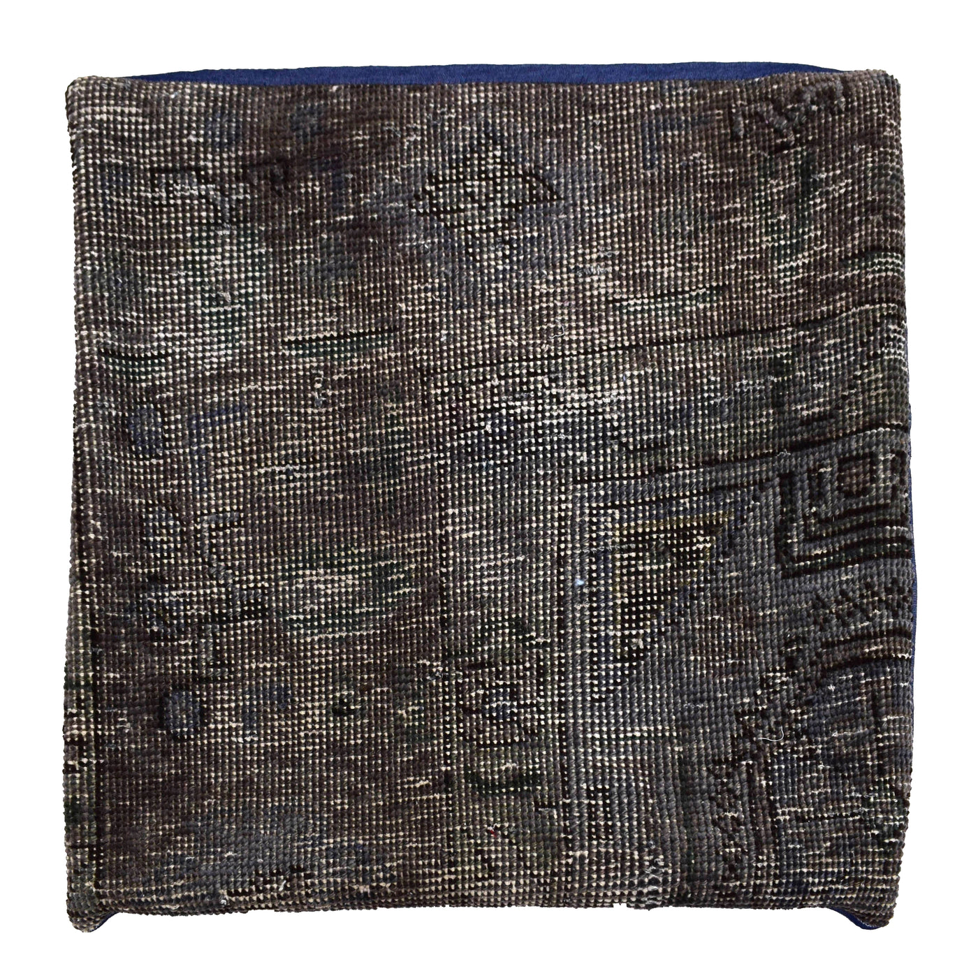 Vintage Over-Dyed Cushion Cover – Midnight Aura