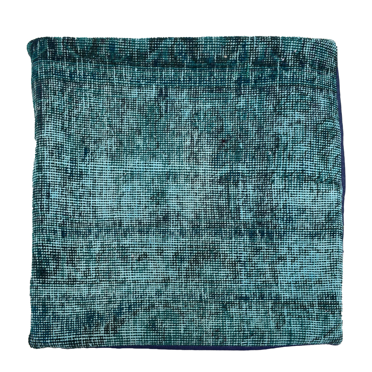 Vintage Over-Dyed Cushion Cover – Cerulean Haze