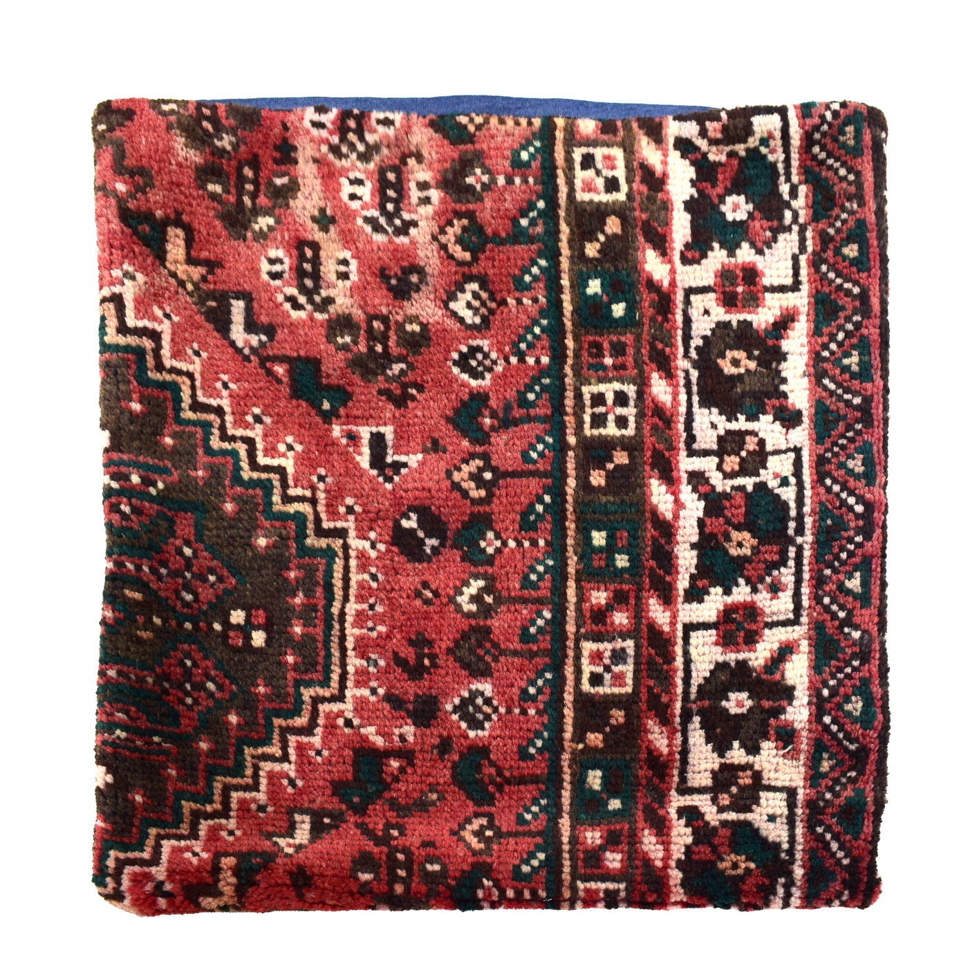 Vintage Over-Dyed Cushion Cover – Onyx Mirage