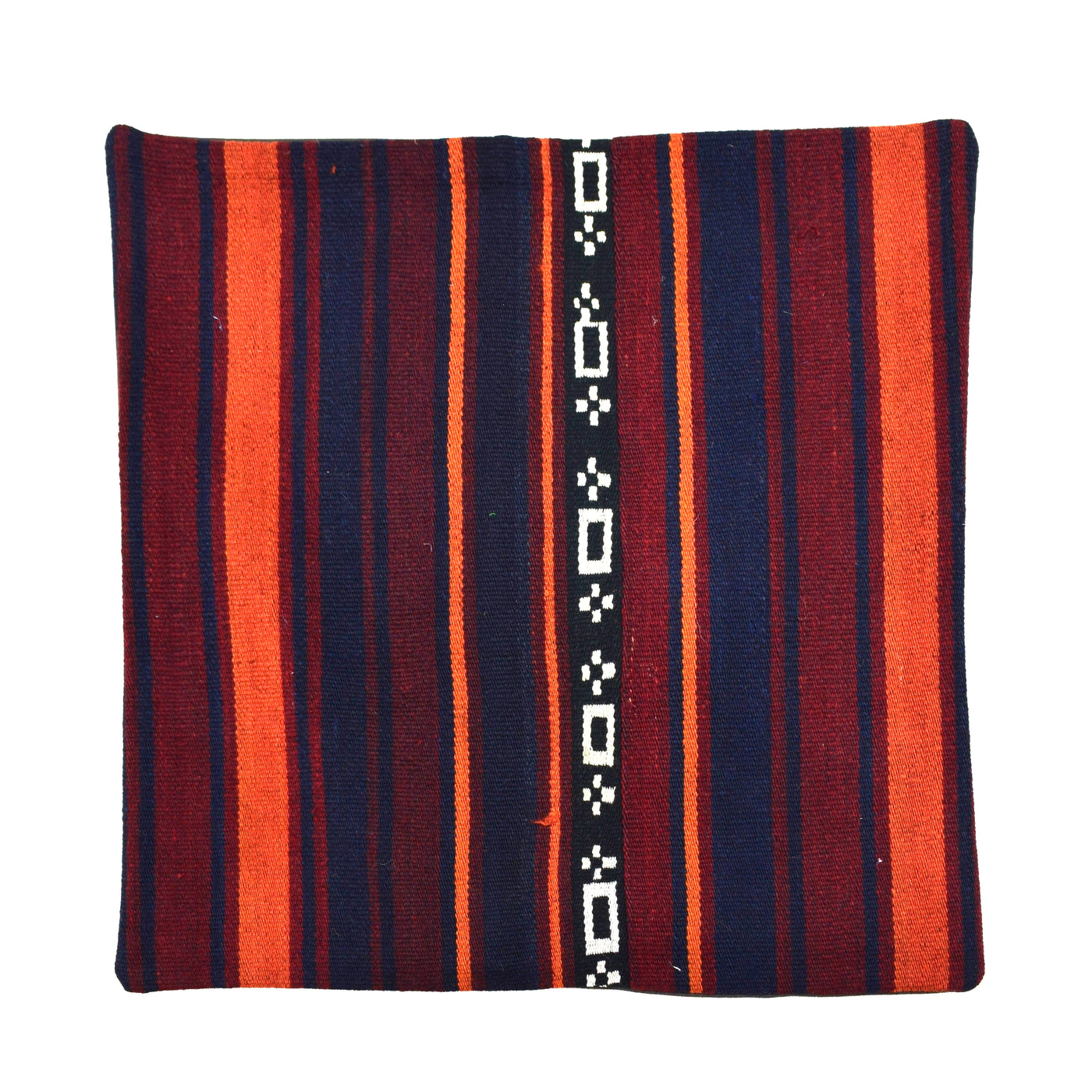 Kilim Cushion Cover – Rust Cadence