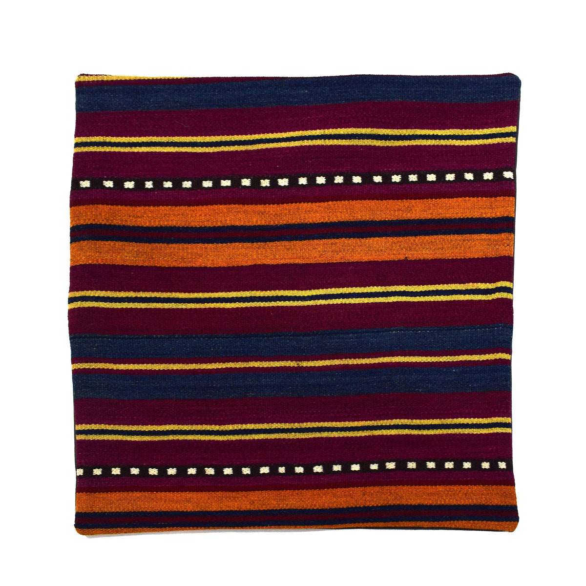 Kilim Cushion Cover – Terracotta Stripe