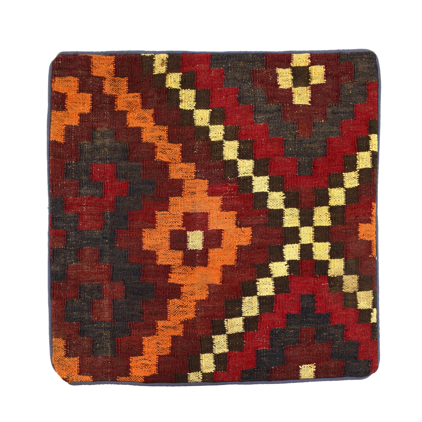 Chobi Kilim Cushion Cover – Shadow Diamond