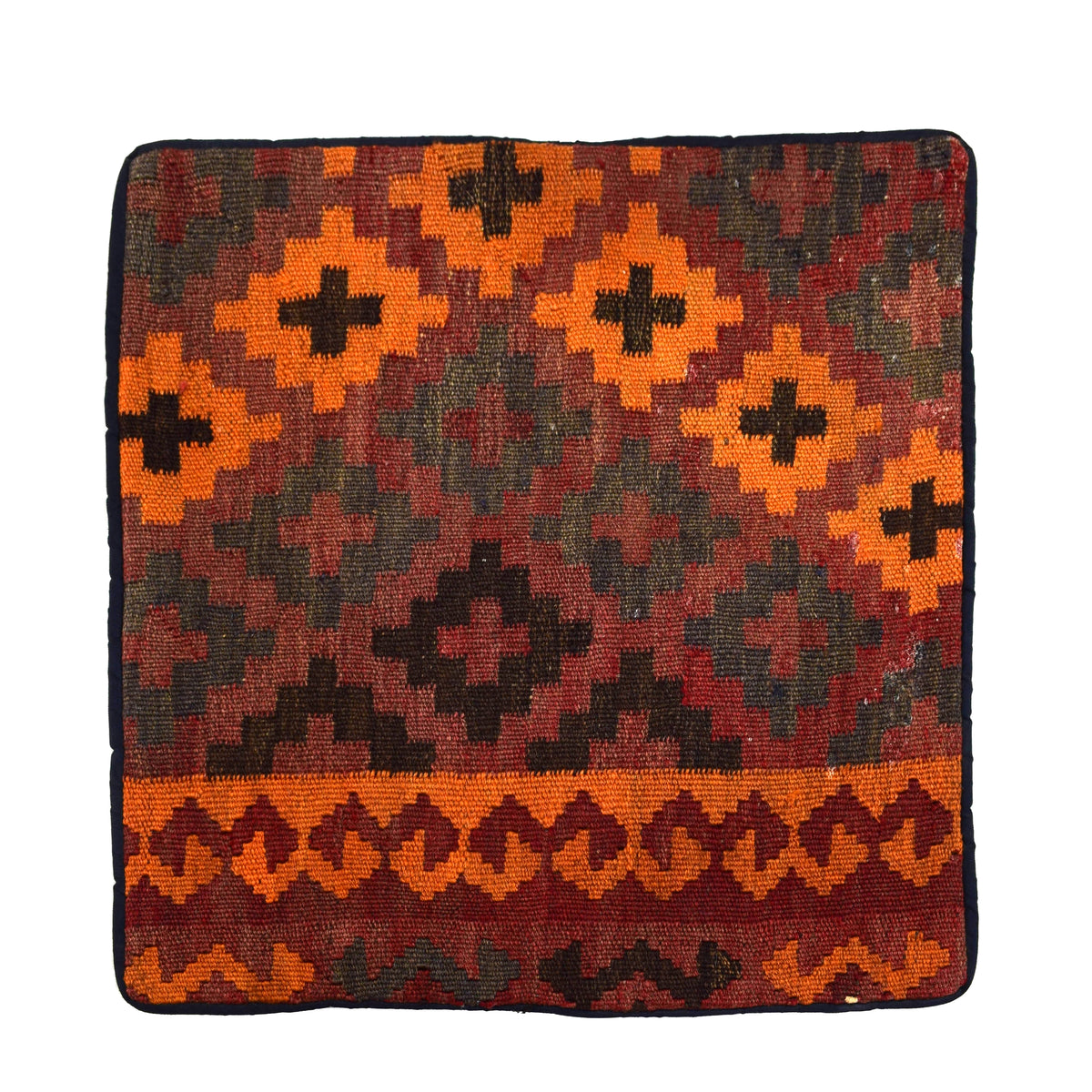 Kilim Cushion Cover – Apricot Diamond