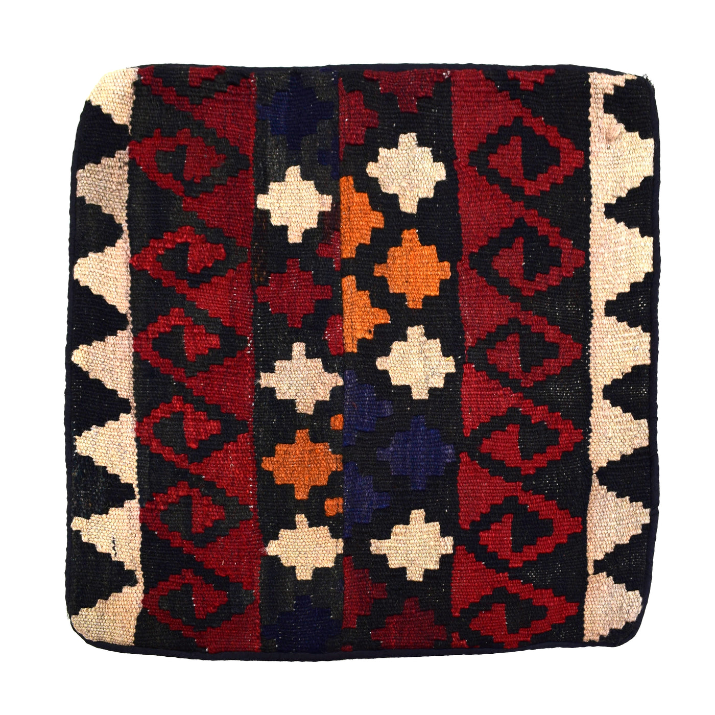 Chobi Kilim Cushion Cover – Rosewood Diamond