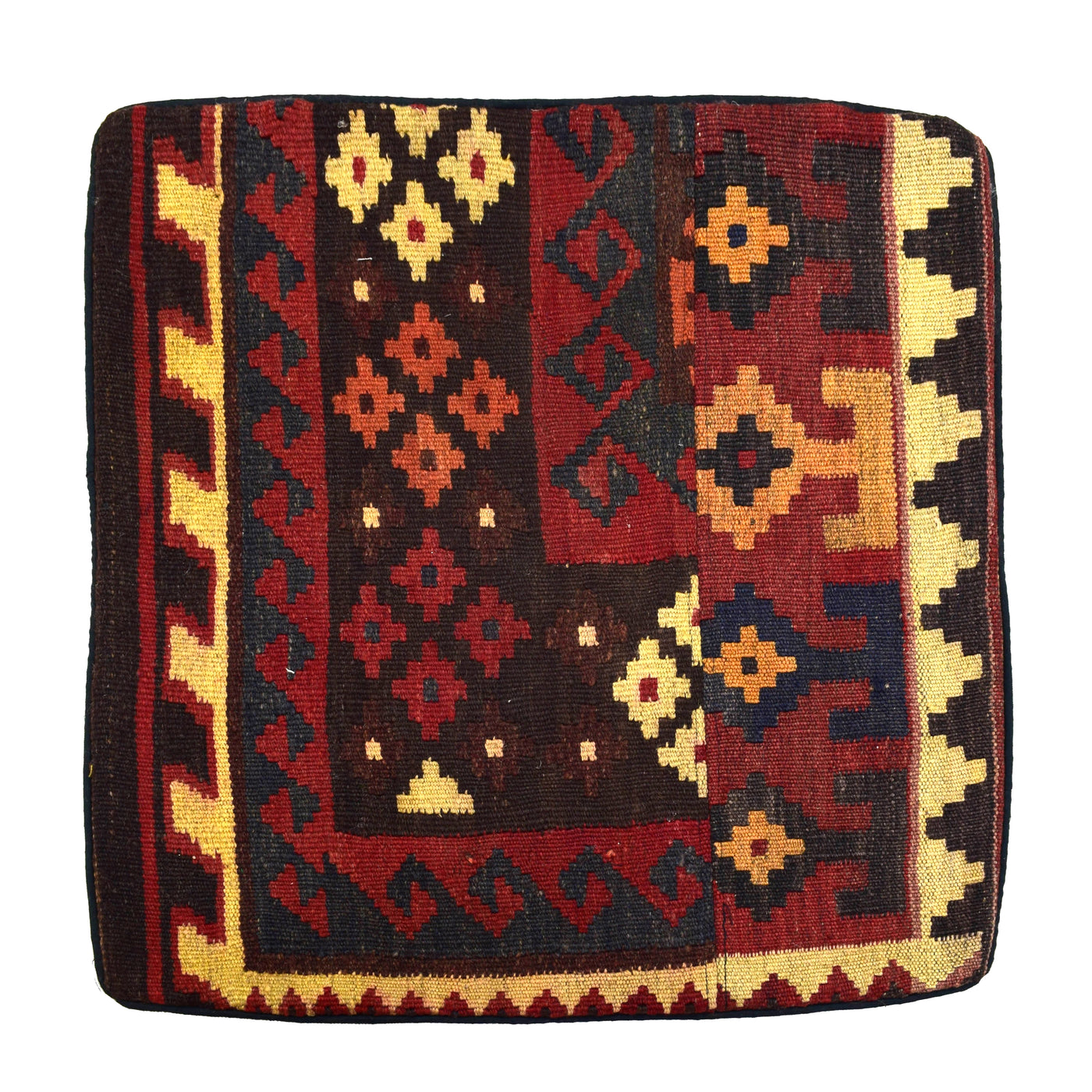 Chobi Kilim Cushion Cover – Auburn Geometry