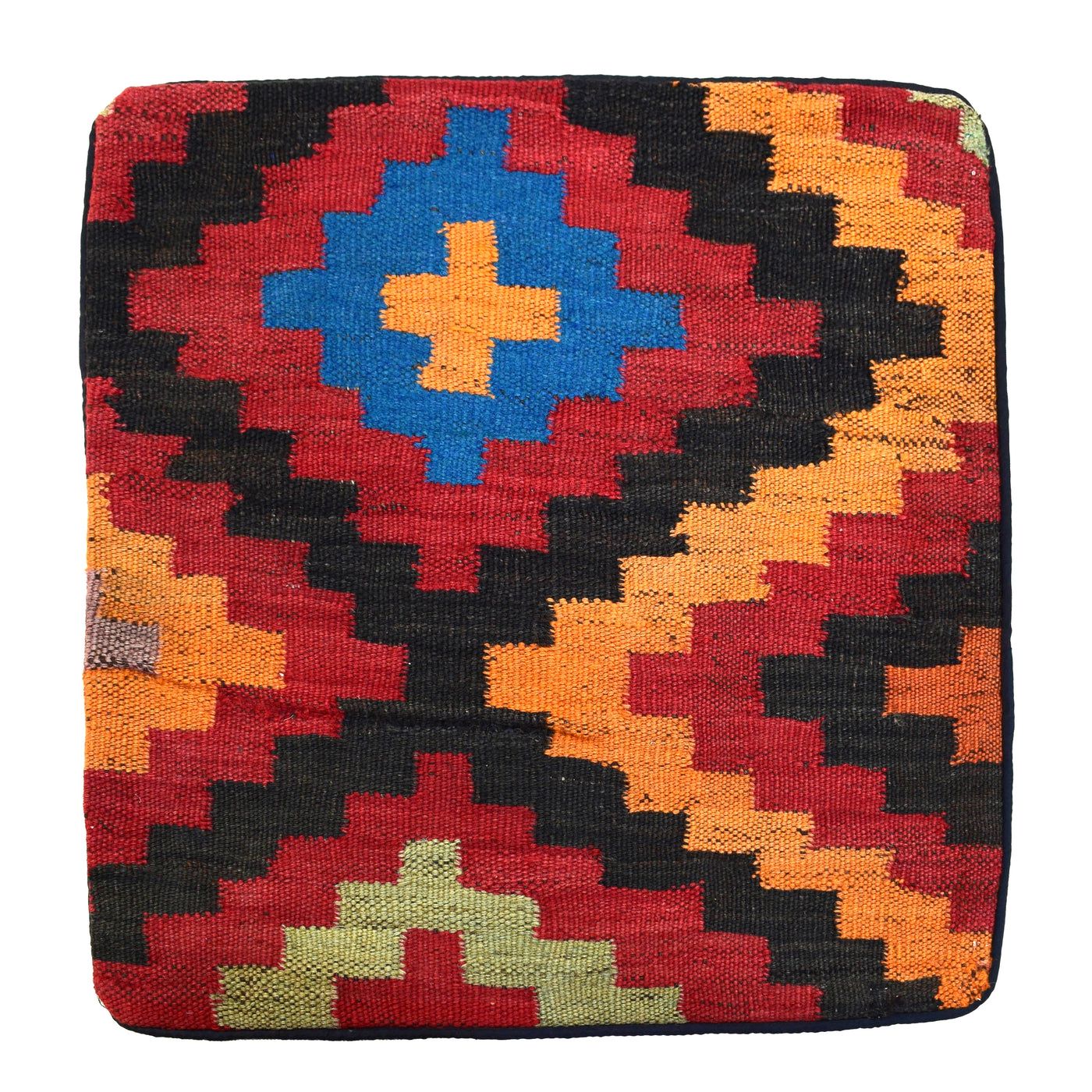 Chobi Kilim Cushion Cover – Sangria Matrix