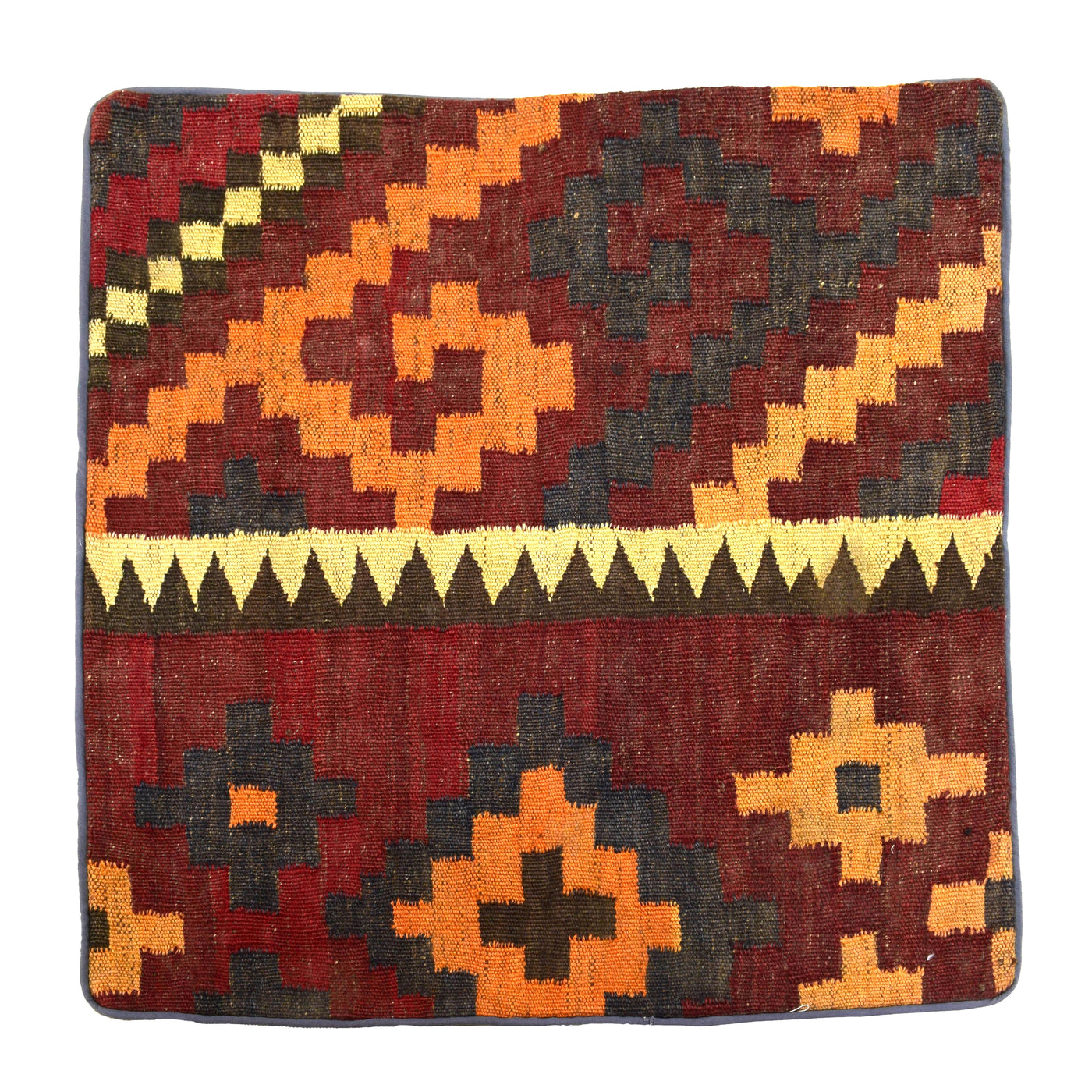 Kilim Cushion Cover – Onyx Geometry