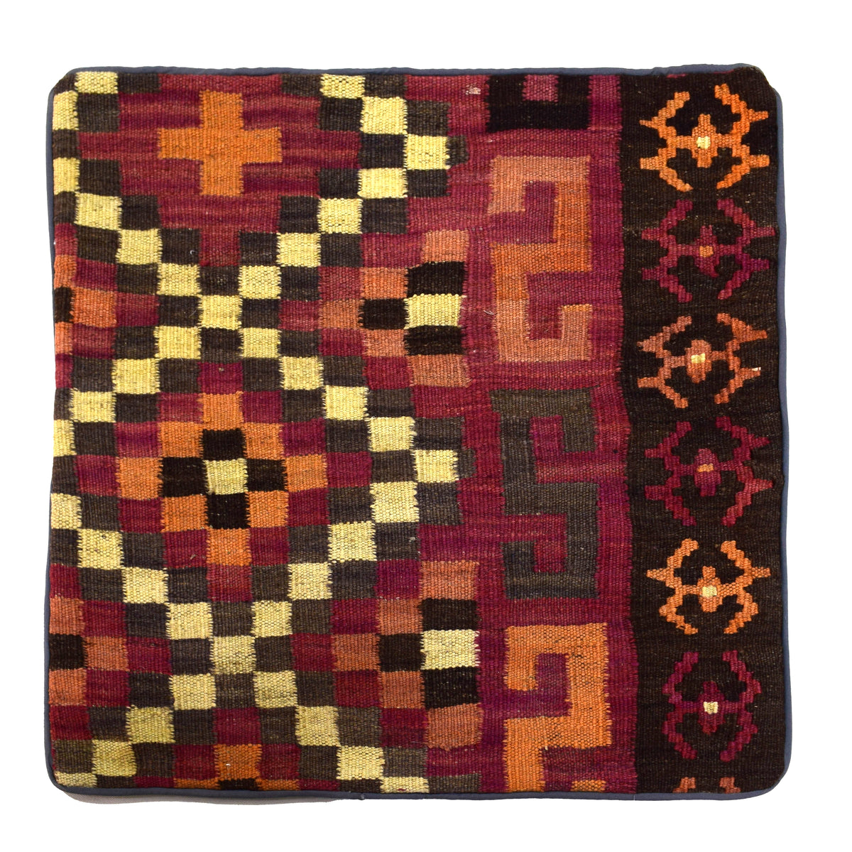 Kilim Cushion Cover – Clay Matrix