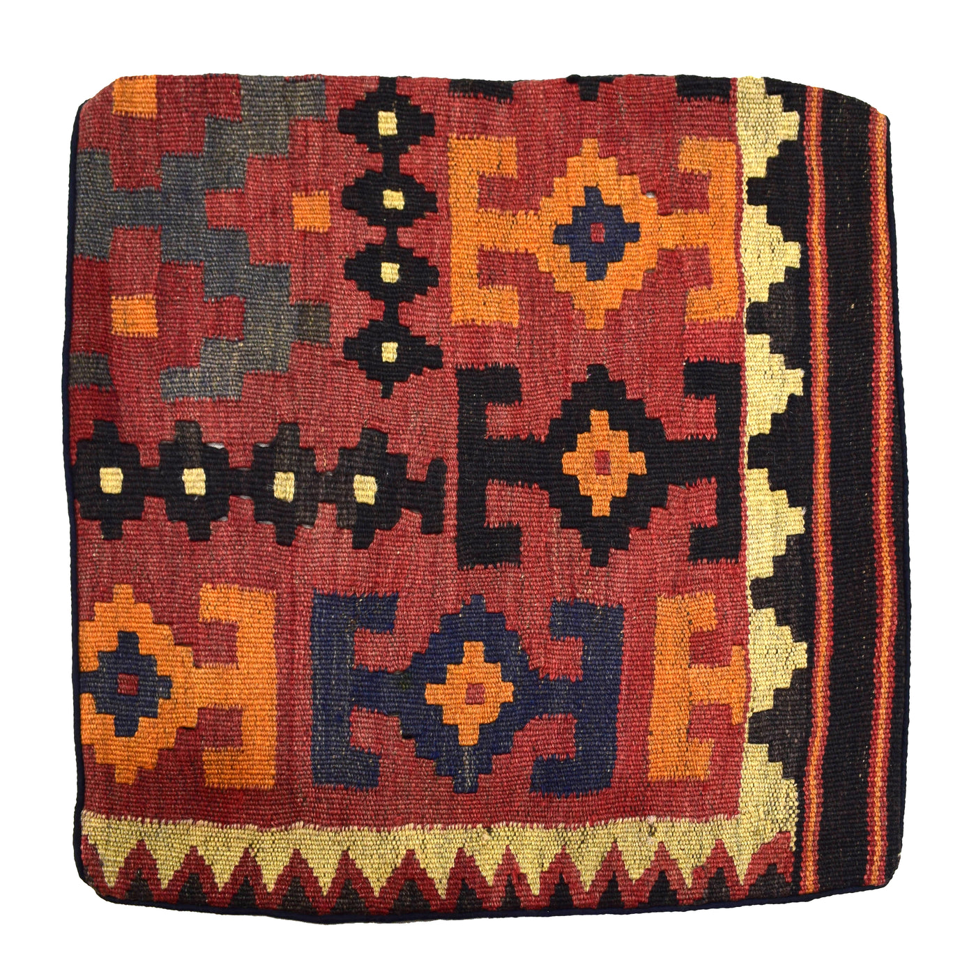 Chobi Kilim Cushion Cover – Clay Emblem
