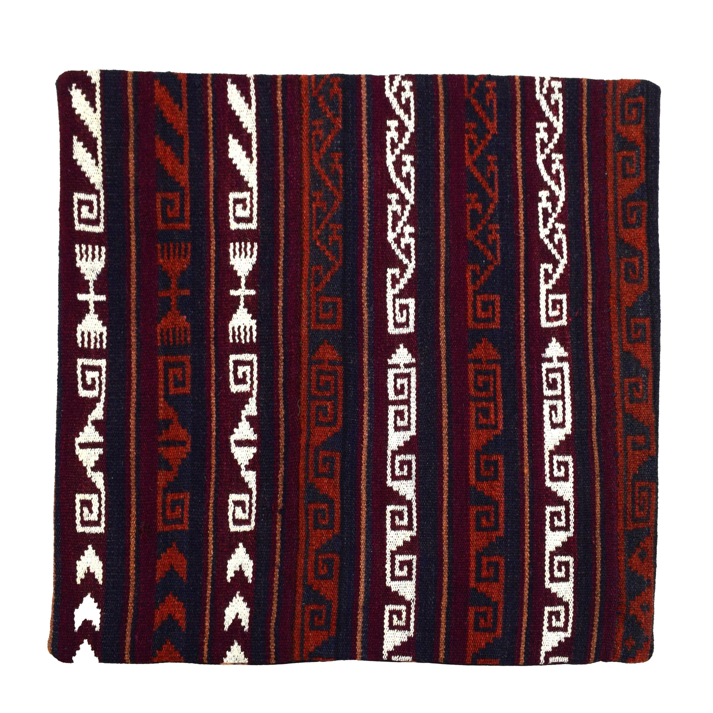 Chobi Kilim Cushion Cover – Persimmon Cadence
