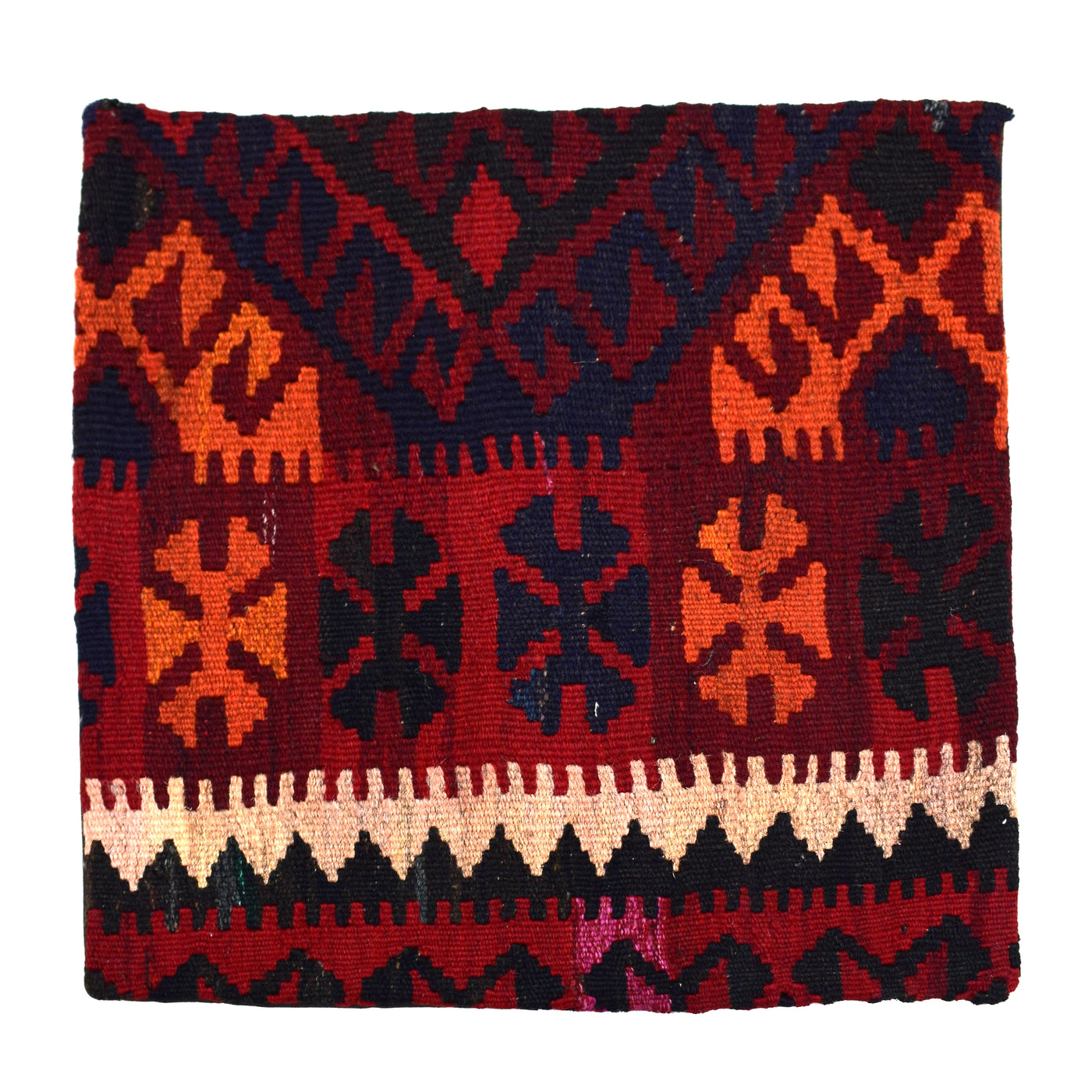 Kilim Cushion Cover – Pomegranate Diamond