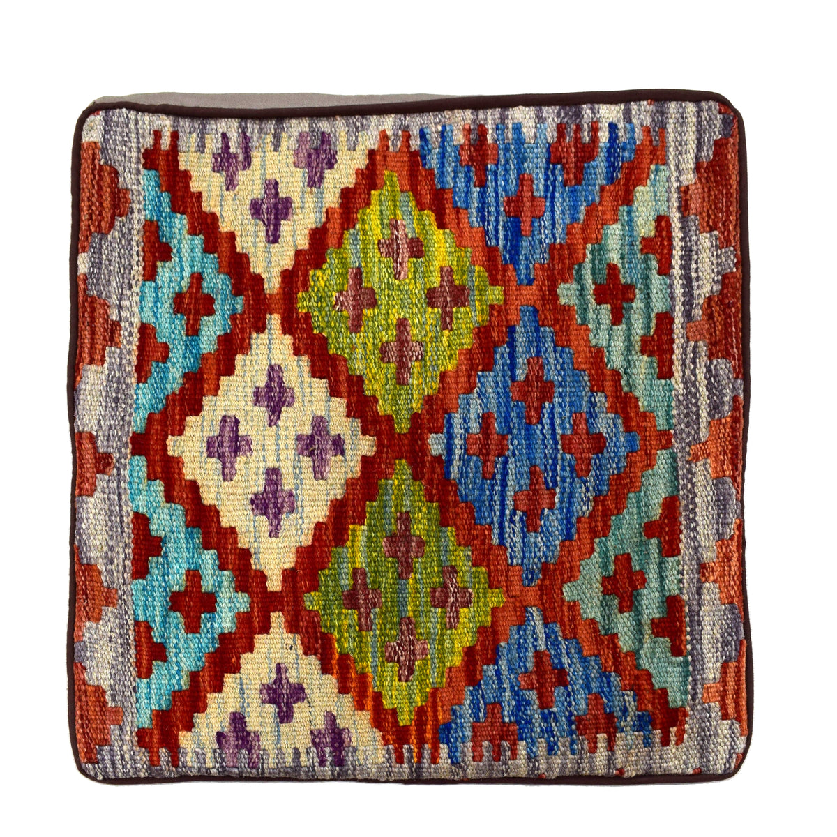 Chobi Kilim Cushion Cover – Indigo Compass