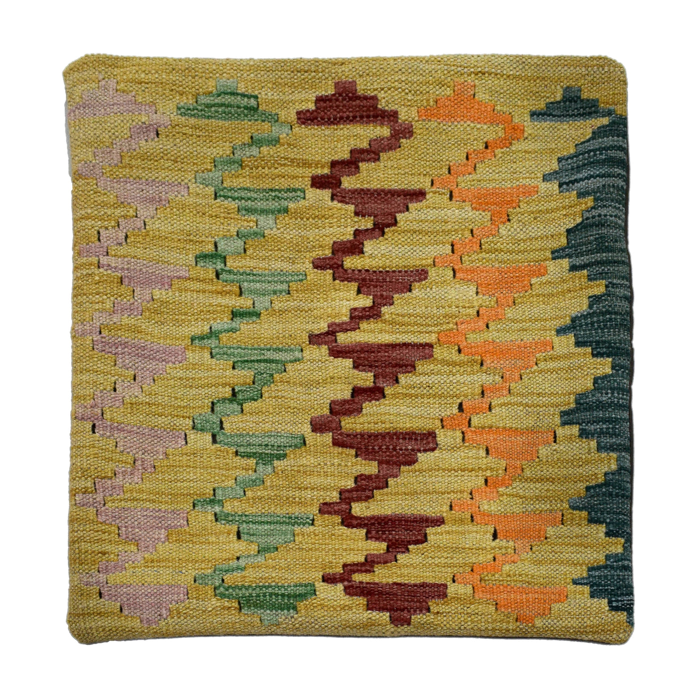 Chobi Kilim Cushion Cover – Honey Constellation