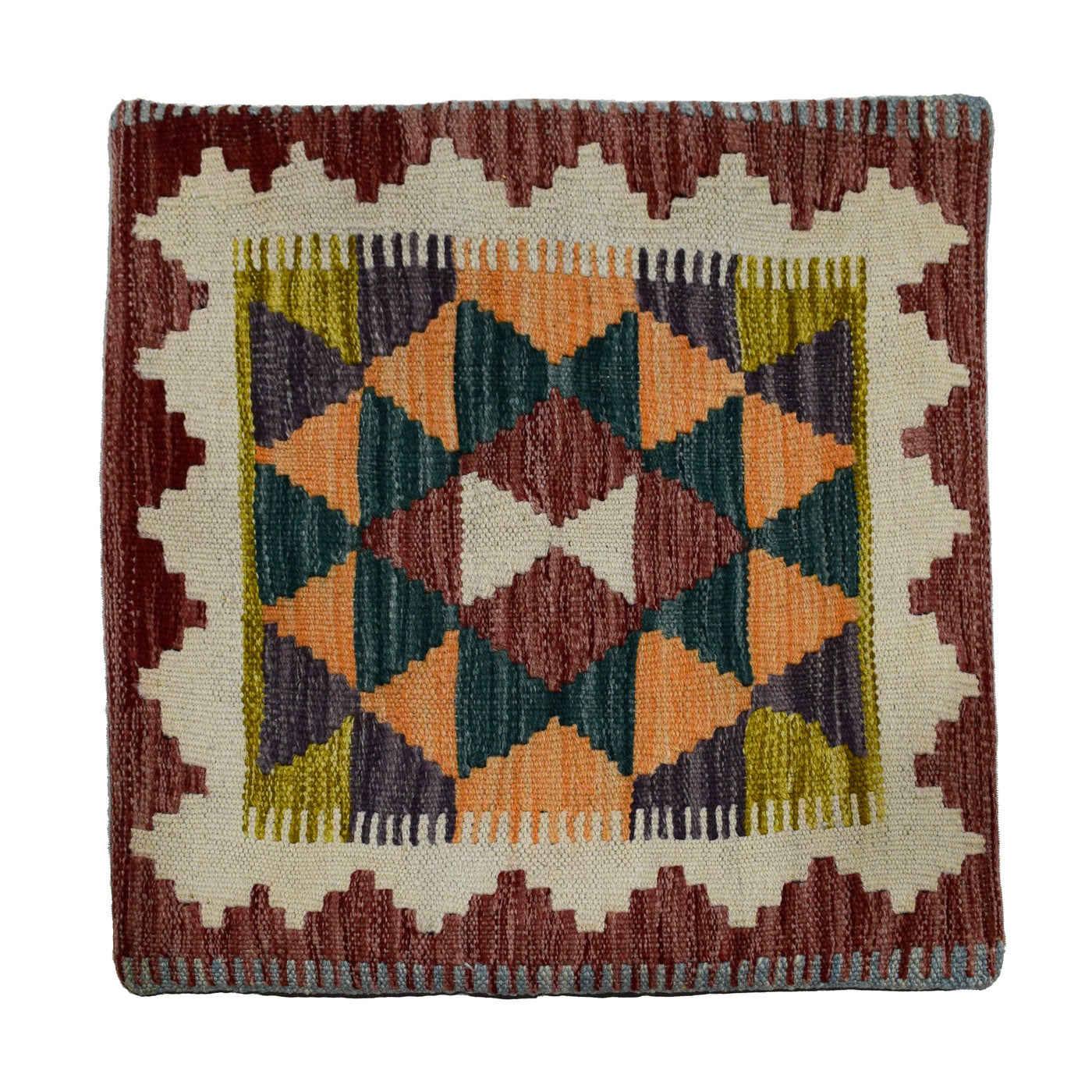 Chobi Kilim Cushion Cover – Alabaster Star