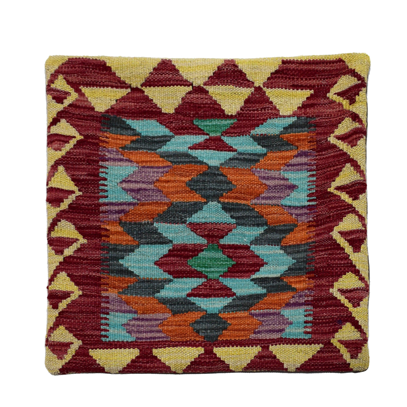 Chobi Kilim Cushion Cover – Oatmeal Medallion