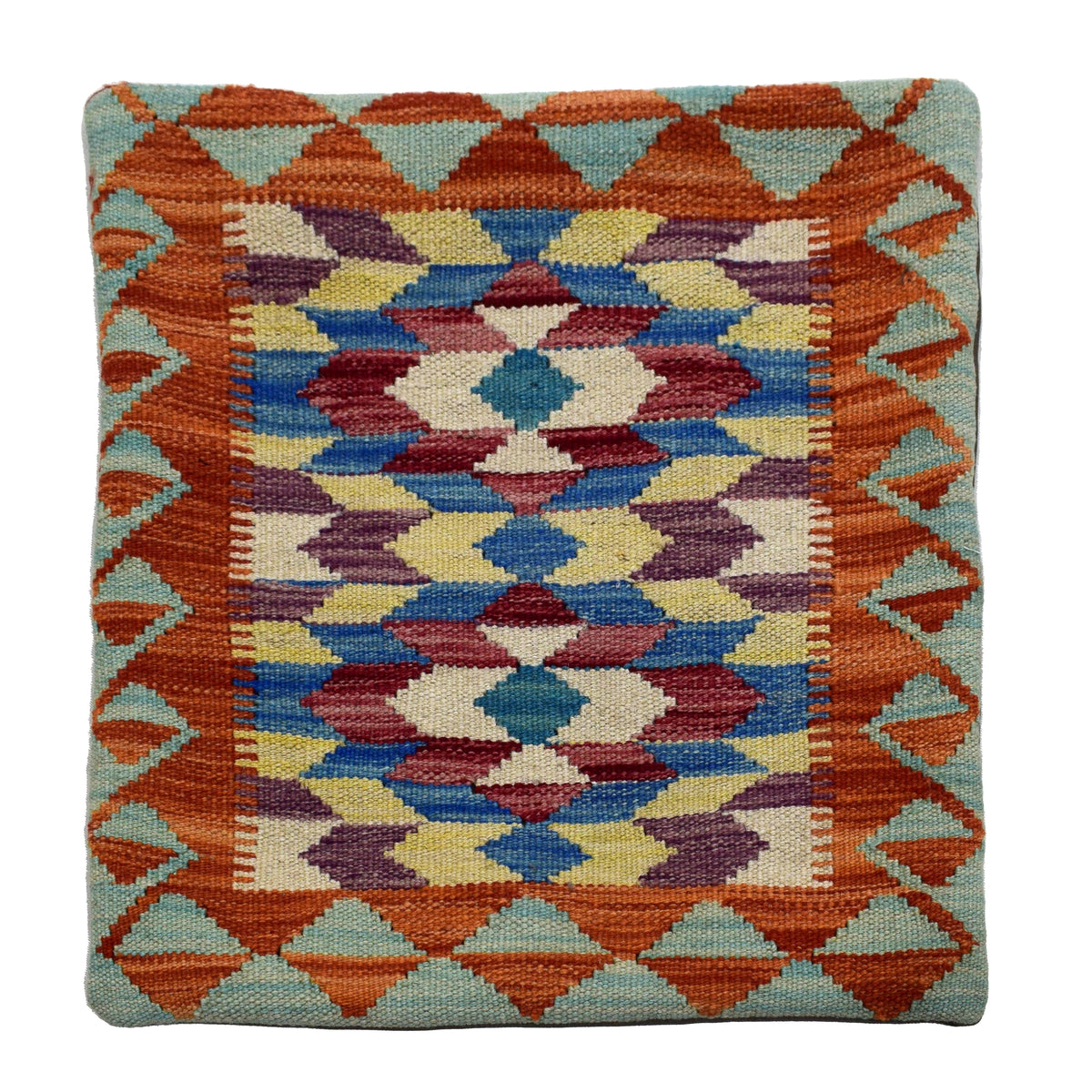 Kilim Cushion Cover – Apricot Mosaic