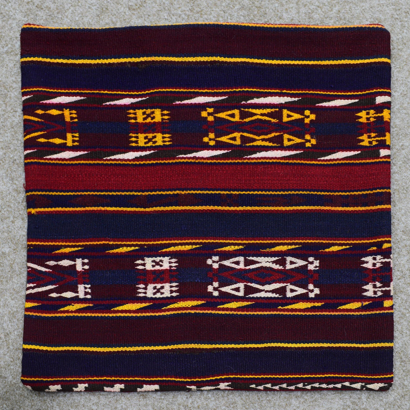 Chobi Kilim Cushion Cover – Vermilion Passage