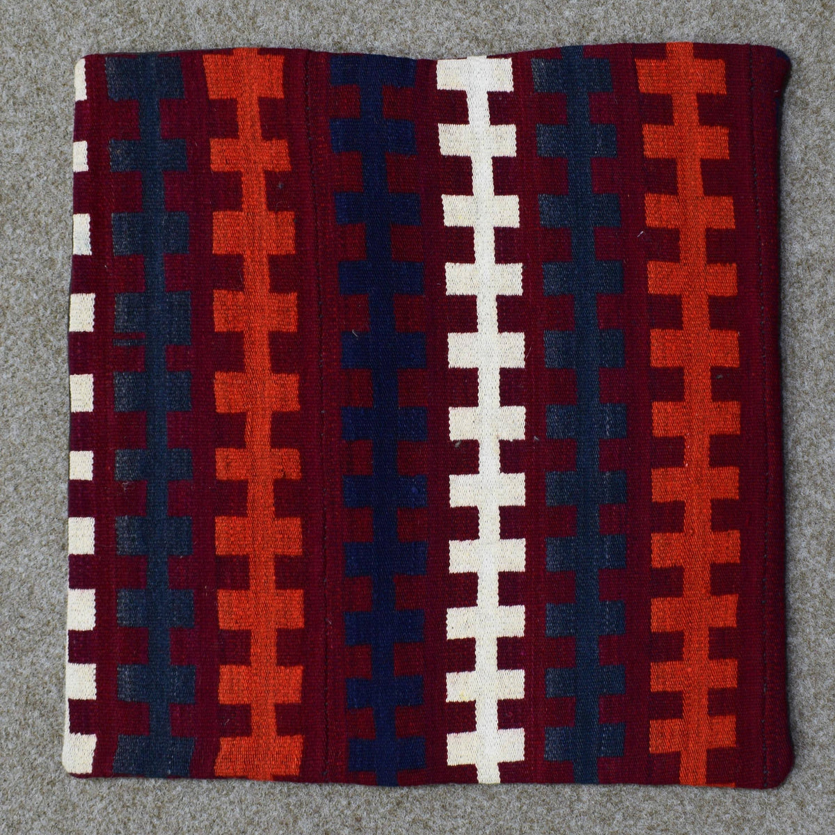 Chobi Kilim Cushion Cover – Sapphire Cadence