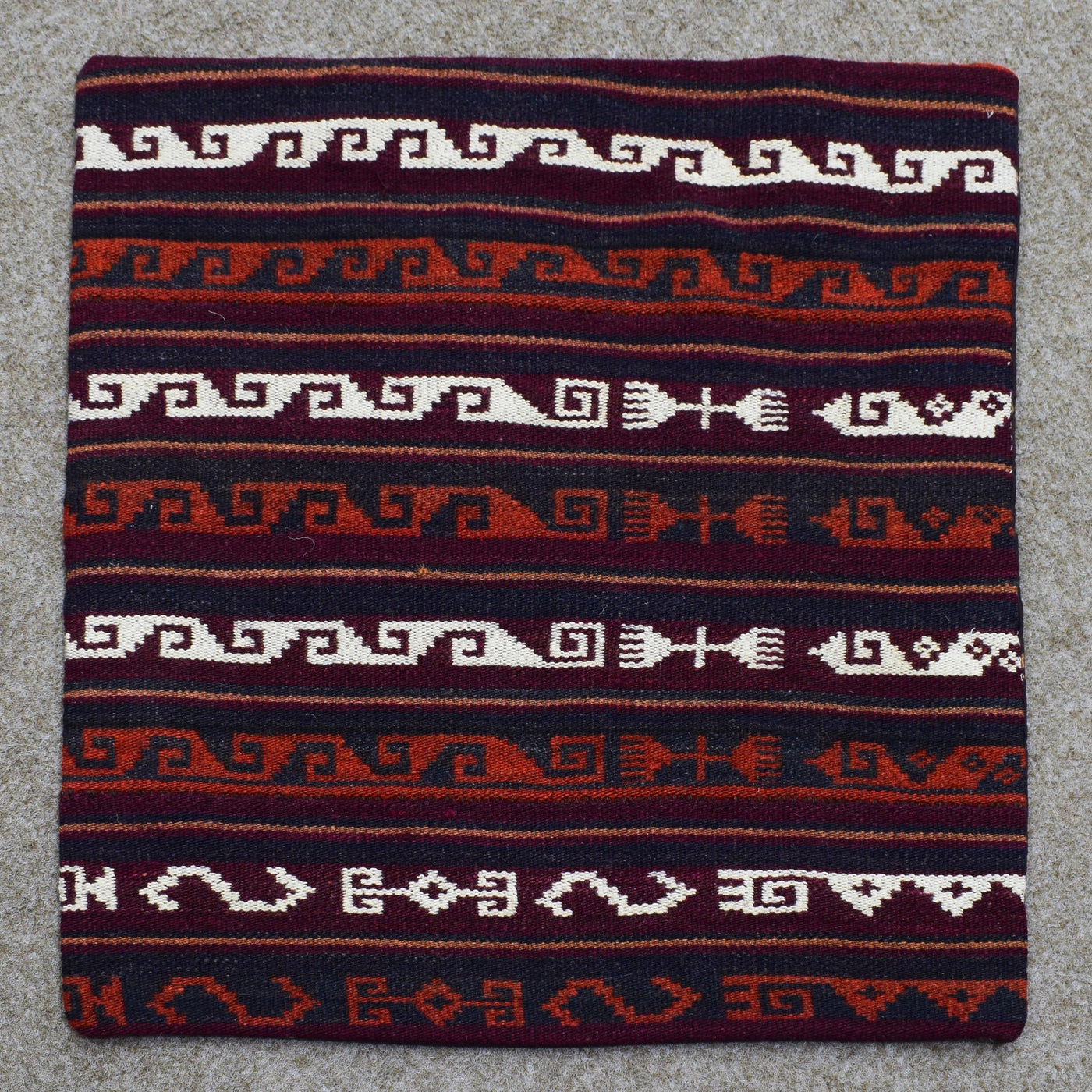 Chobi Kilim Cushion Cover – Pomegranate Runway