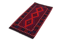 Hand-woven Kilim, 96 x 190 cm