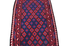 Hand-woven Kilim, 103 x 187 cm