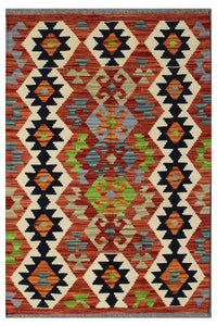 Hand-woven Afghan Kilim,  77 x 123 cm