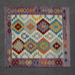 Hand-woven Afghan Kilim, 95 x 151 cm