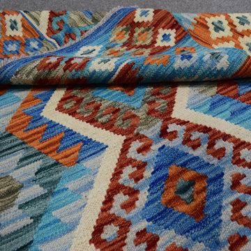 Hand-woven Afghan Kilim, 104  x 148 cm